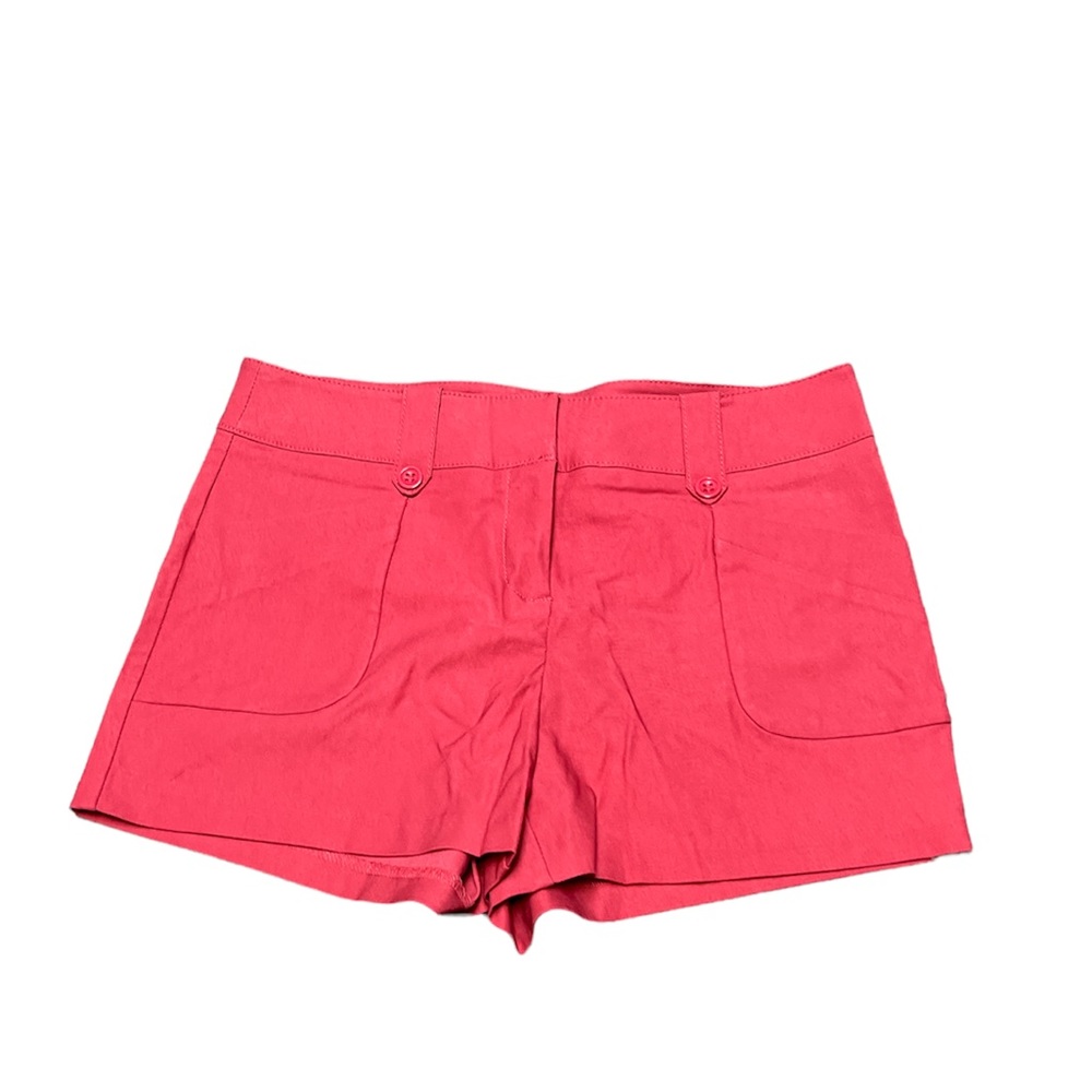 Women's Pink Casual Pocket Shorts